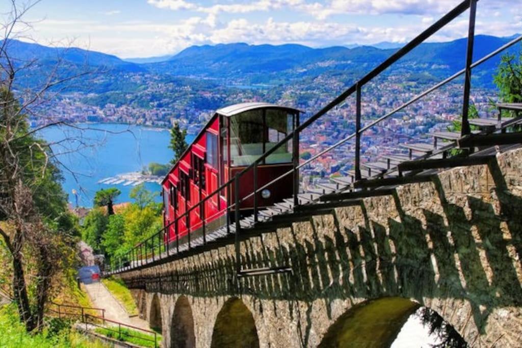 Appartamento Centrale Con Wifi E Posteggio Privato Gratis! Lugano Exterior photo