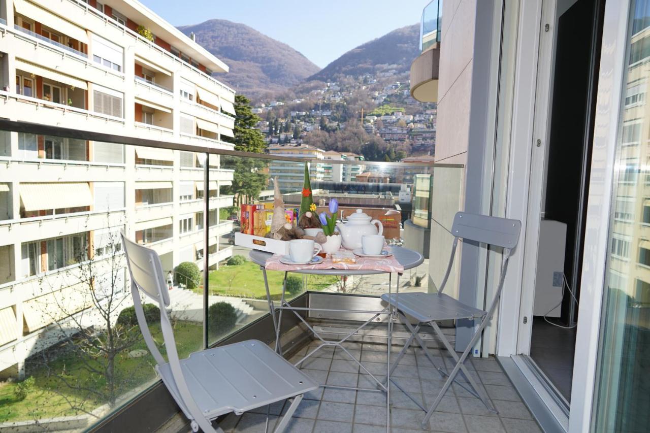 Appartamento Centrale Con Wifi E Posteggio Privato Gratis! Lugano Exterior photo